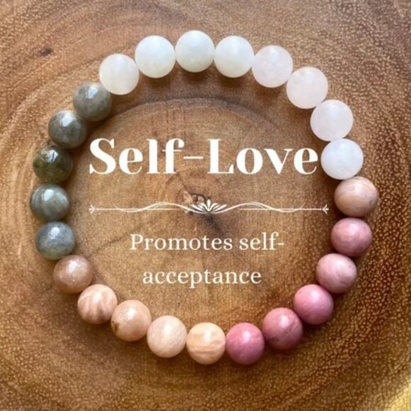 Self-Love Gradient Bracelet 💗🌿 - Picture 1 of 1